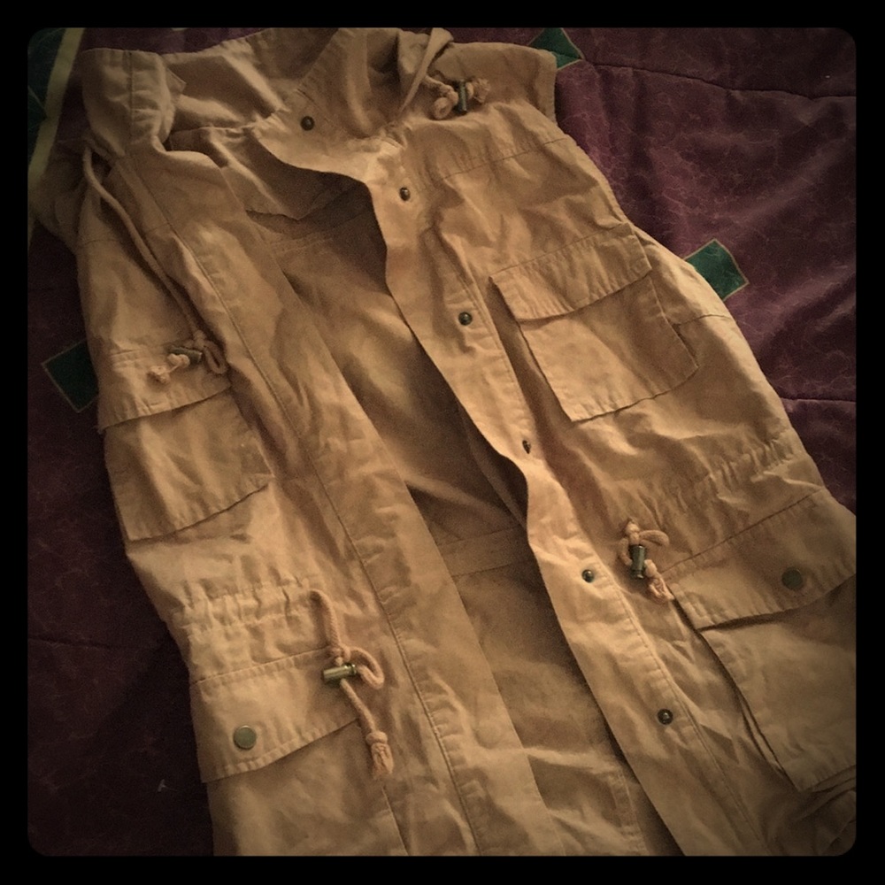 Khaki Military Vest